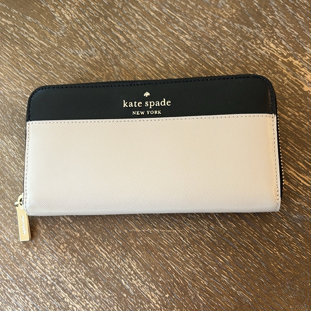 Kate Spade Outlet Madison Color-block Large Continental Wallet